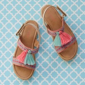 Tassel sandals